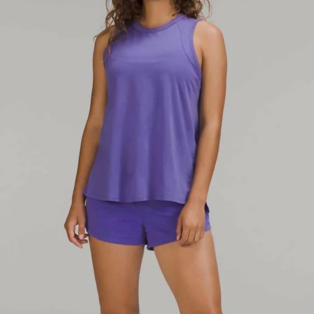 Nwot Lululemon Tank-And-Short Romper 3”